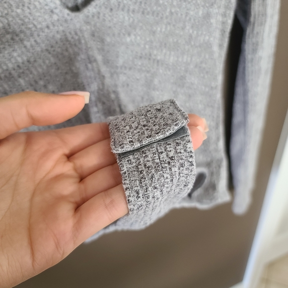 Grey Low-cut bodysuit - Picture 3 of 4